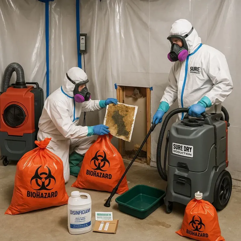 Contaminated Water Handling Protocols process in Jamesport, NY