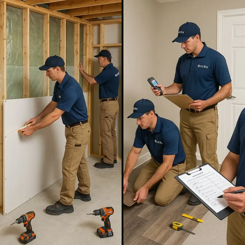 Repairs and Reconstruction process in Jamesport, NY